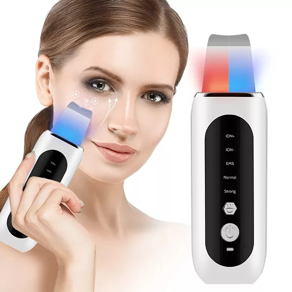 exfoliante para la piel, espátula para la piel, exfoliante ultrasónico para la piel, espátula para la cara, limpiador ultrasónico para la cara, espátula ultrasónica, exfoliante facial para la piel