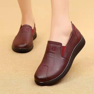 Mocasines Anchos Antideslizantes Zapatos Casual Mujer