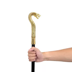 Bastón con Empuñadura de Serpiente Bastón Decorativo