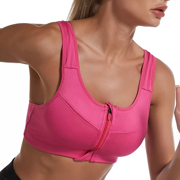 sujetador deportivo, sujetador deportivo con cremallera delantera, sujetador deportivo con cierre delantero, sujetador de yoga, sujetador deportivo con cremallera, top de yoga, top deportivo