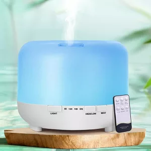 humidificador, difusor de aceites esenciales, difusor de aroma, difusor de aromaterapia, humidificador de aire, difusor de control remoto