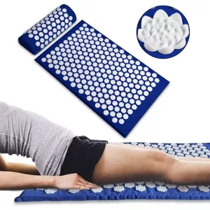 Estera shakti, estera con púas, estera de acupresión para yoga, estera de masaje de acupresión