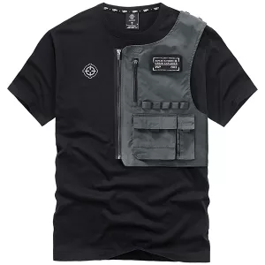 camiseta de hombre, camiseta de bolsillo