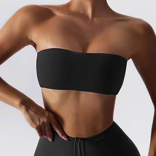 sujetador deportivo, sujetador sin tirantes, top sin tirantes, sujetador deportivo sin tirantes, bandeau, sujetador de fitness, sujetador de yoga