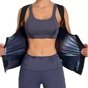chaleco sudor mujer, shapewear mujer, chaleco adelgazante mujer
