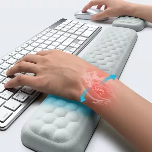 almohadilla para teclado, reposamuñecas para teclado, reposamuñecas para teclado de ordenador, reposamuñecas, almohadilla para muñeca