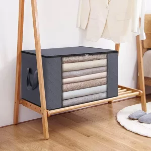 organizador de ropa, almacenamiento de telas, organizador de telas, caja de almacenamiento para el hogar, bolsas de almacenamiento para ropa