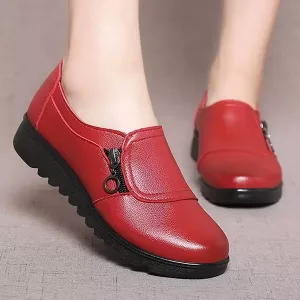 Zapatos de Cuero Genuino para Mujer