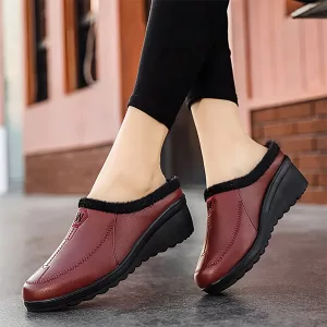Mocasines de Cuña para Mujeres sin Cordones - Zapatos Casuales