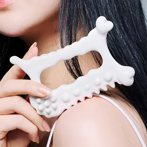 Rascador Cerámico para Piel Herramienta de Masaje Gua Sha