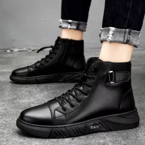 Botas Deportivas Casual para Hombre con Cremallera