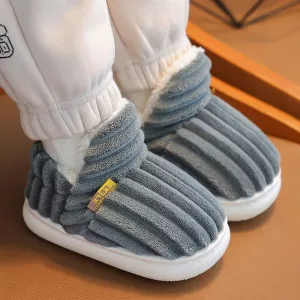 kids winter slippers, house slippers, plush slippers for kids, soft slippers, non slip slippers