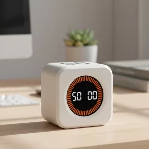 Temporizador de Productividad LED Cubo de Giro con Sensor de Gravedad