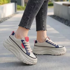 Zapatillas Deportivas de Plataforma con Estilo para Mujer