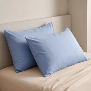 Juego de 2 fundas de almohada transpirables