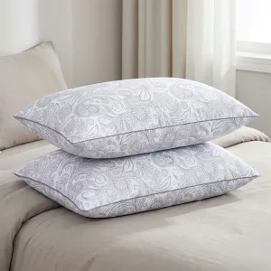 Juego de 2 almohadas encantadoras y cómodas para cama