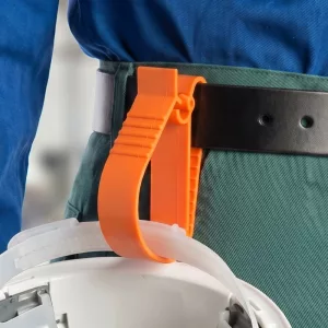Clip de cinturón para casco de seguridad